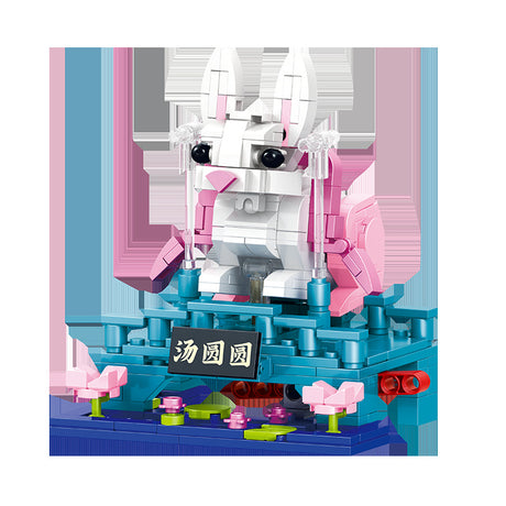 Charakter -Bausteine im chinesischen Stil Bausteine Kinderspielzeug Bildungsaufklärung Spielzeug