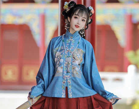 Ming-Dynastie Frauen Hanfu neu