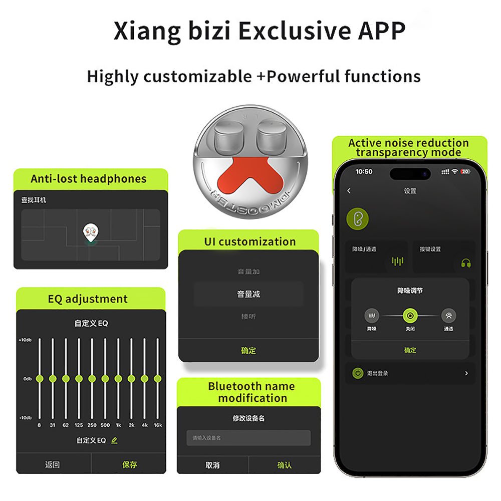 Metal Body EDC Sports Wireless Bluetooth Headphones D38-2