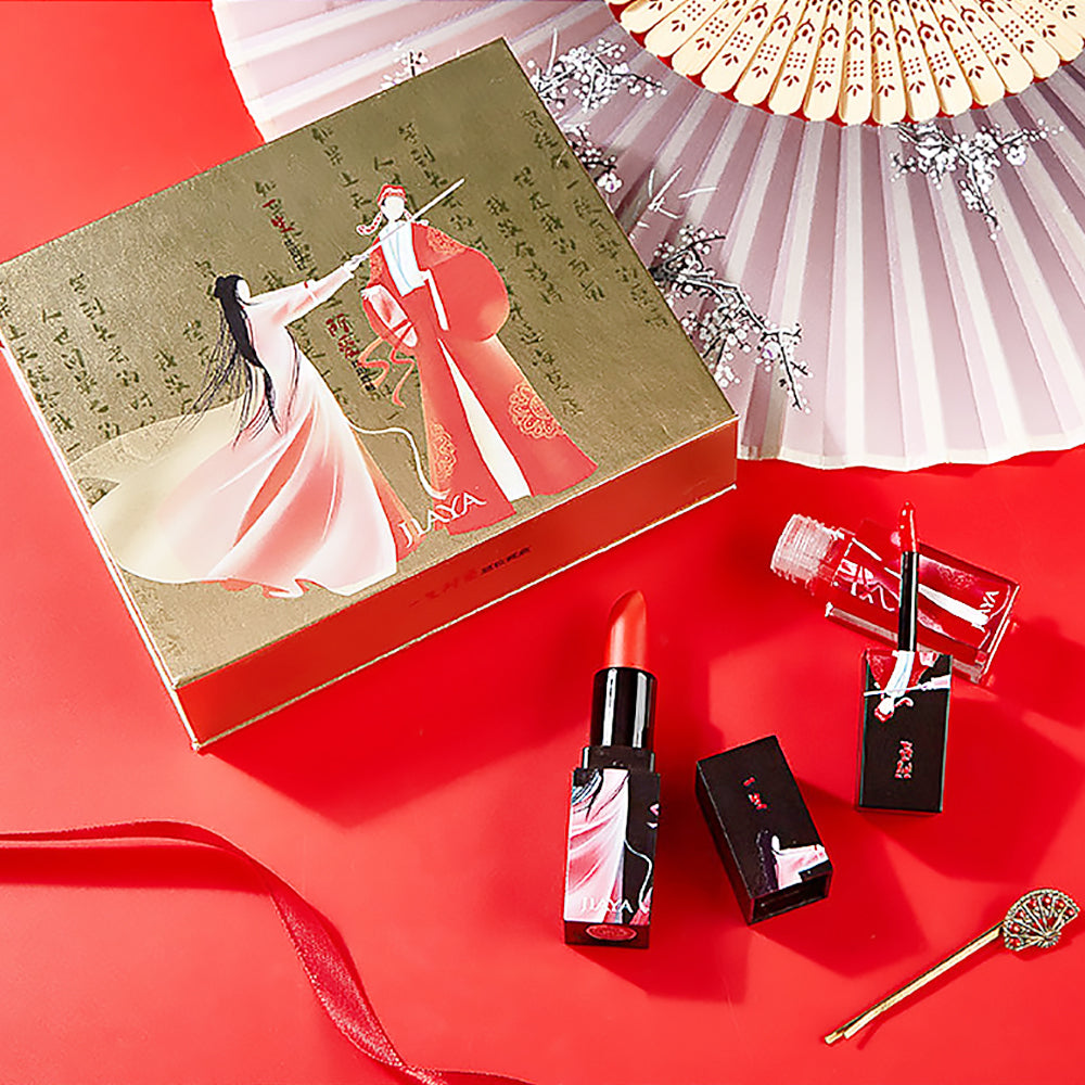 Chinese Odyssey Moisturizing Lipstick Set Two Piece Gift for Her-1