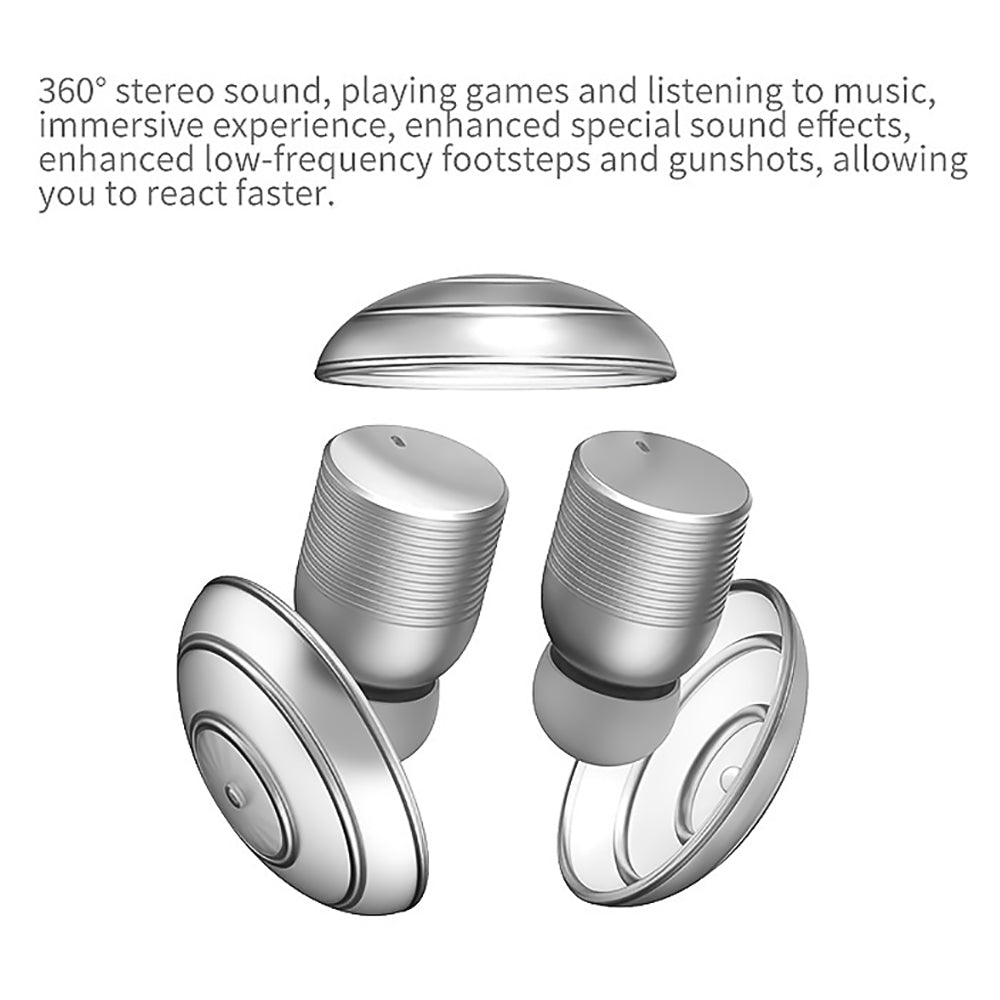 Metal Body EDC Sports Wireless Bluetooth Headphones D38-4