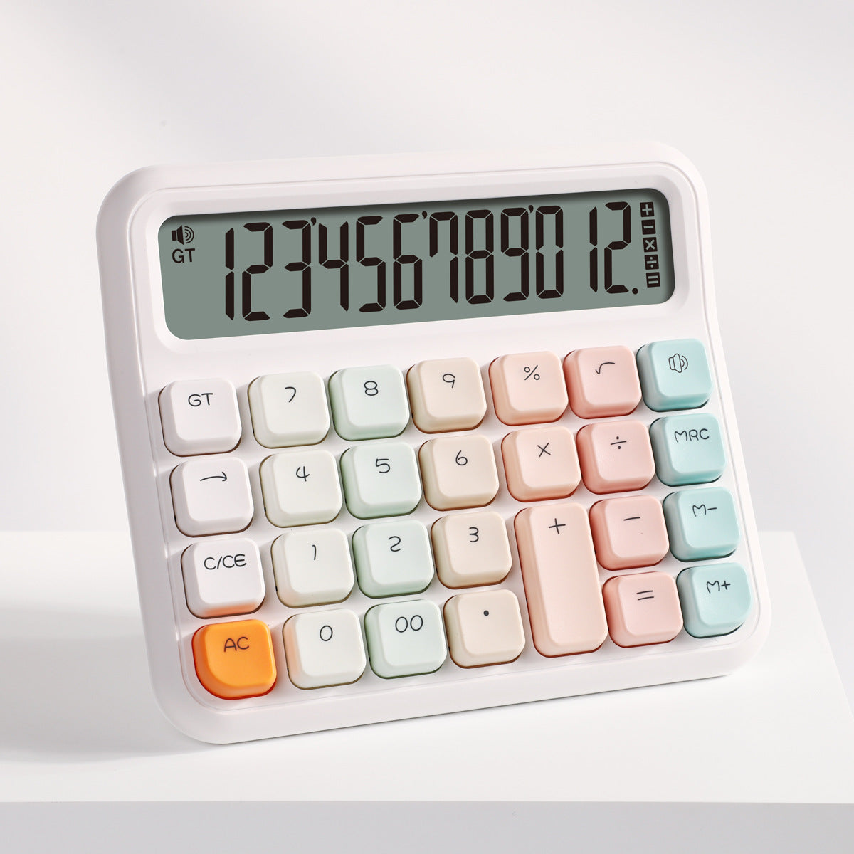 Mädchen Herz Großen Bildschirm Rechner Stimme Nette Kreative Macaron Farbe