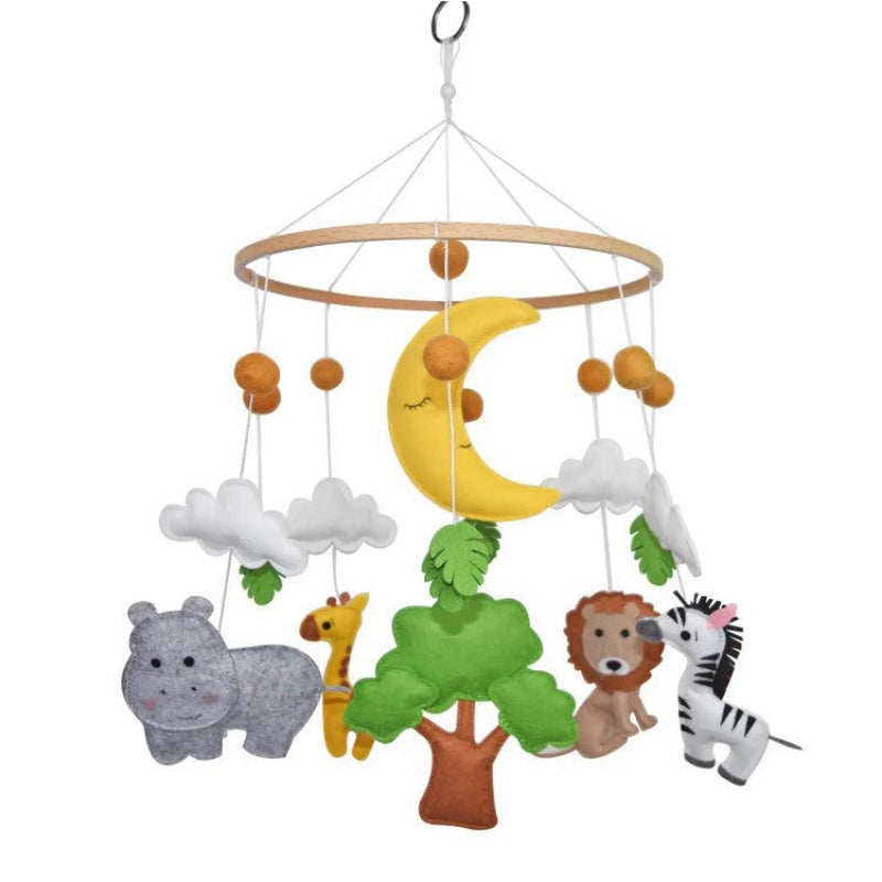 New Born Baby Gifts Felt Baby Rattles Crib Wind Chime Ornaments