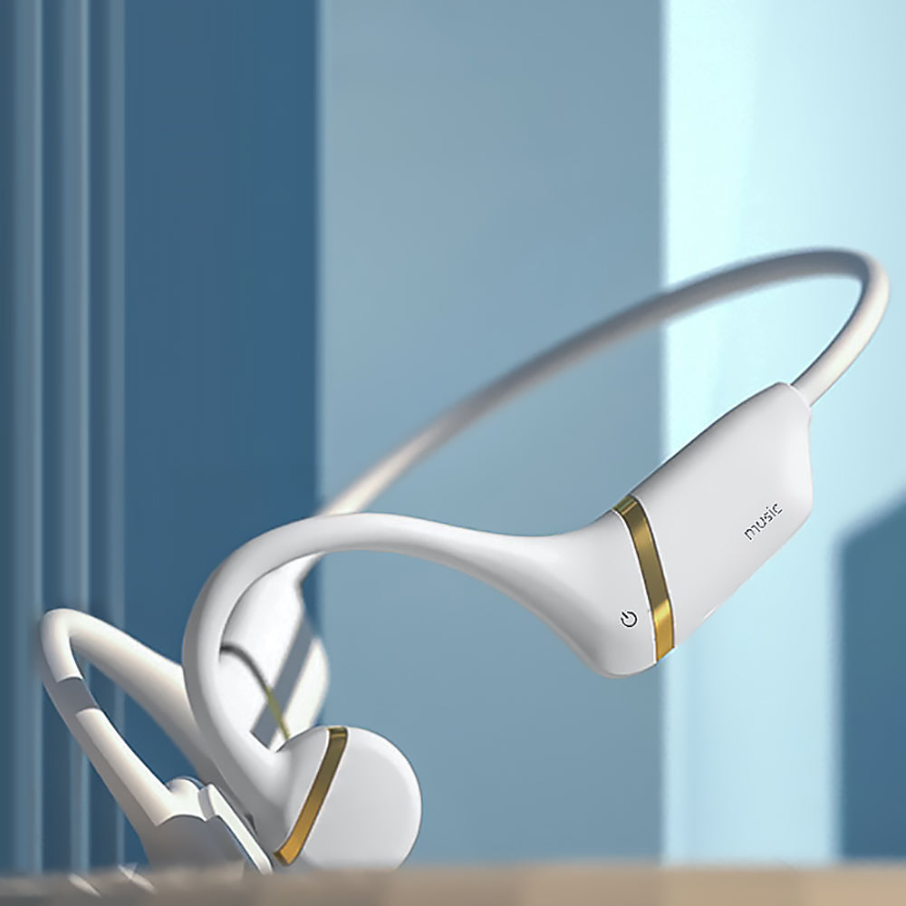 H12 Head-Mounted Sports Bone Conduction Wireless Noise-Cancelling Headphones-3