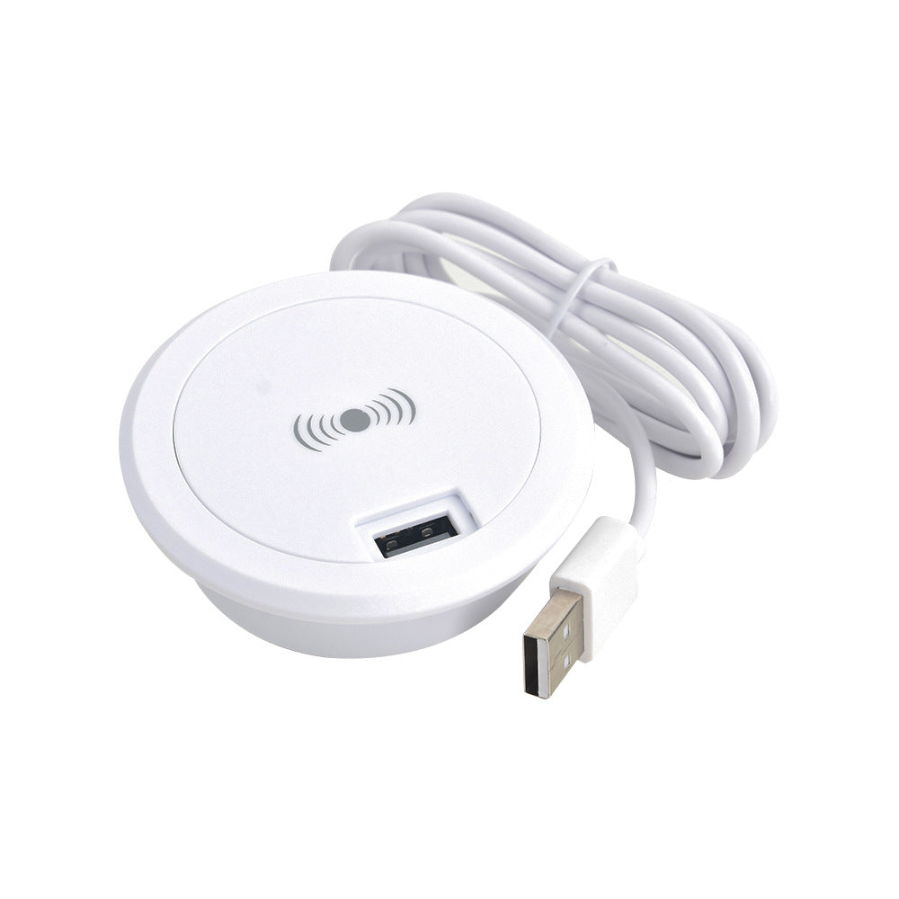 15W Embedded Wireless Charger for Smart Home Desktops-3