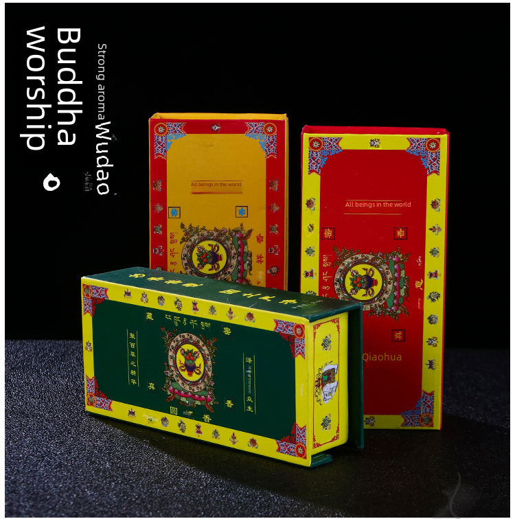 Tibetaner geheimer Weihrauch Spulen tibetischer Weihrauch tibetanischer Sandelholz Natural Ruyi Weihrauch