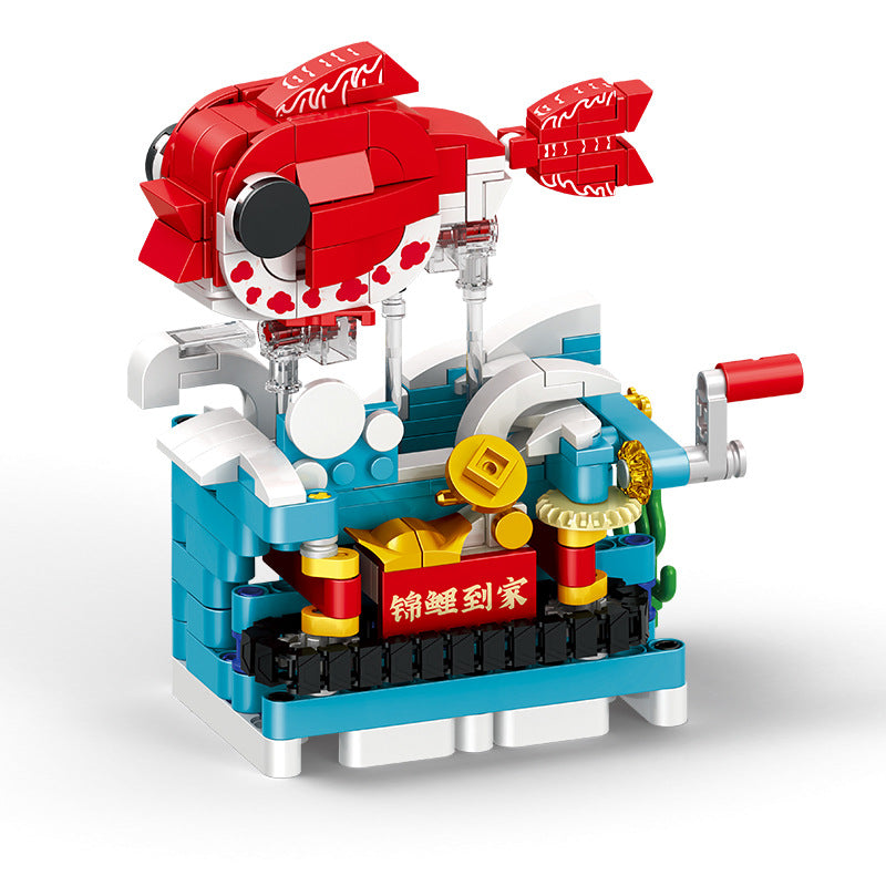 Charakter -Bausteine im chinesischen Stil Bausteine Kinderspielzeug Bildungsaufklärung Spielzeug