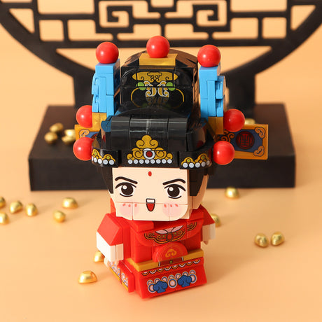 Charakter -Bausteine im chinesischen Stil Bausteine Kinderspielzeug Bildungsaufklärung Spielzeug