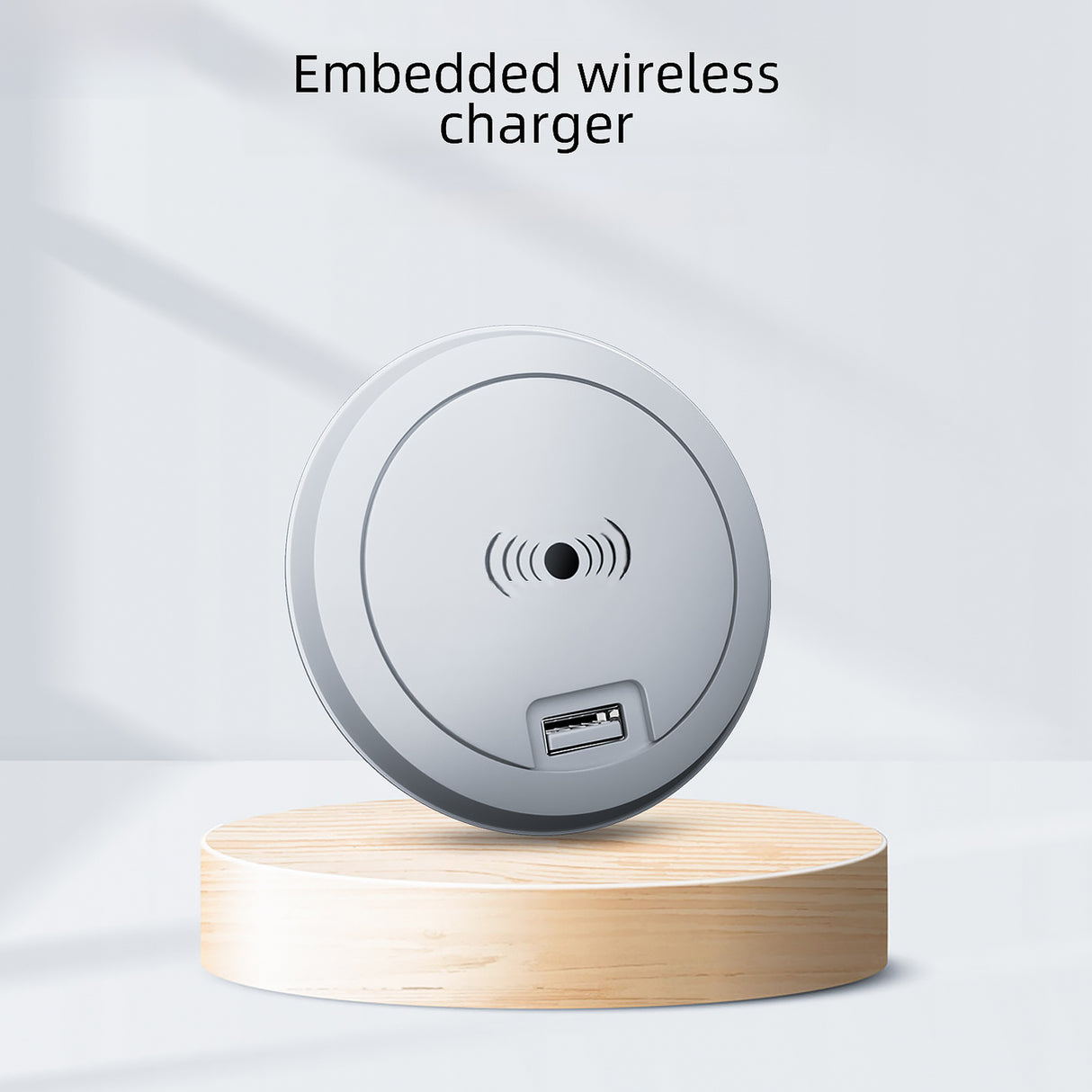 15W Embedded Wireless Charger for Smart Home Desktops-1