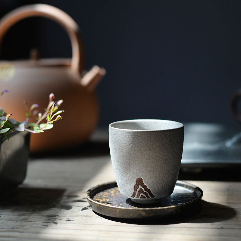 Oolong Tea Set Household Kung Fu Tea Ceramic Teacup-1