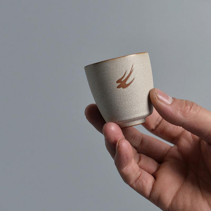 Oolong Tea Set Household Kung Fu Tea Ceramic Teacup-3