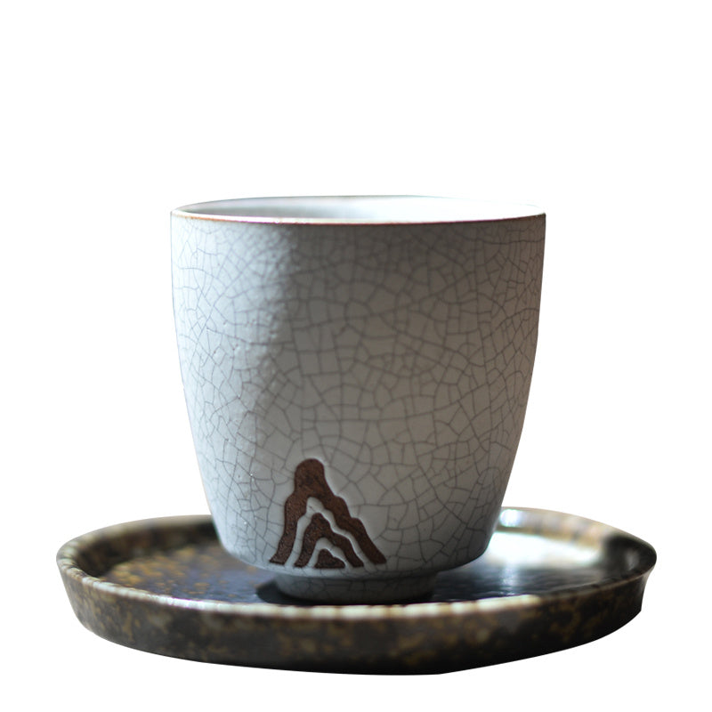 Oolong Tea Set Household Kung Fu Tea Ceramic Teacup-5