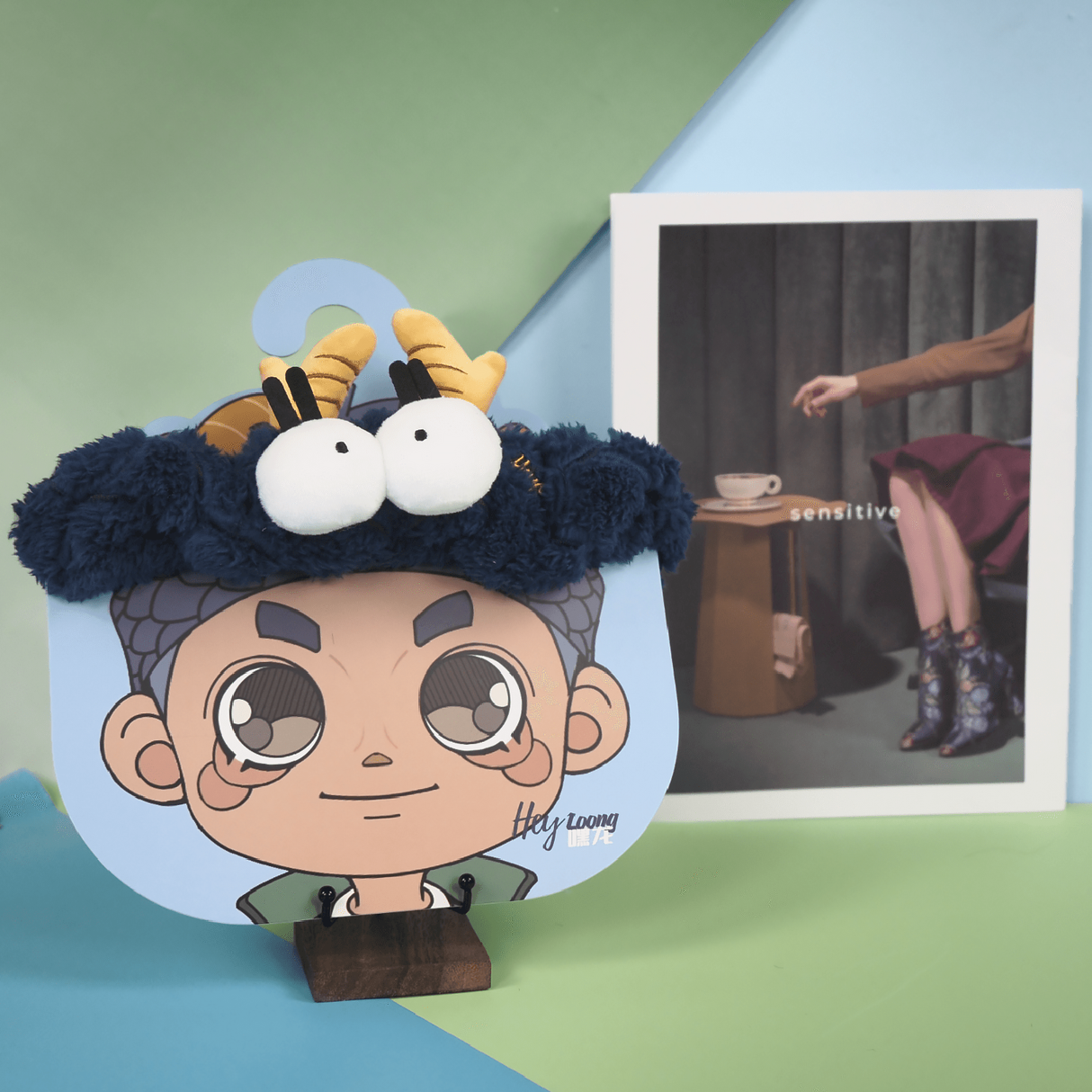 Original Design Hey Dragon Ha Tiger Cartoon Cute Hairbands-4