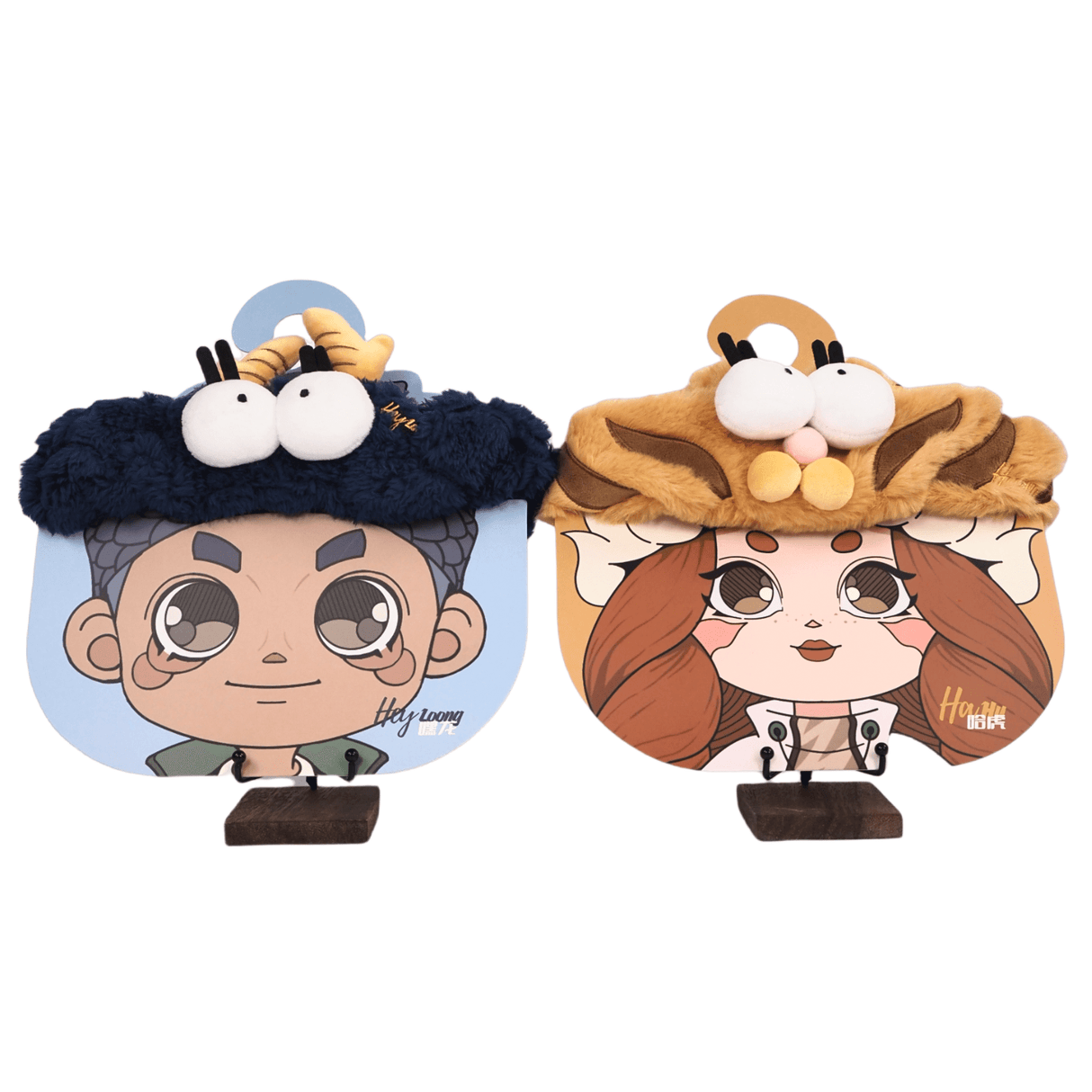 Original Design Hey Dragon Ha Tiger Cartoon Cute Hairbands-6