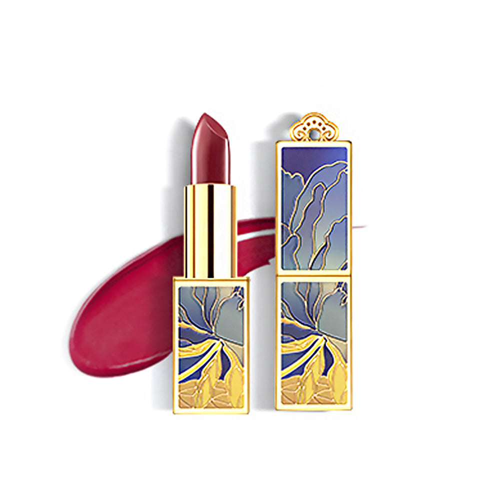 Berry Red Peony Lipstick Thoughtful Birthday Gift for Wife-1