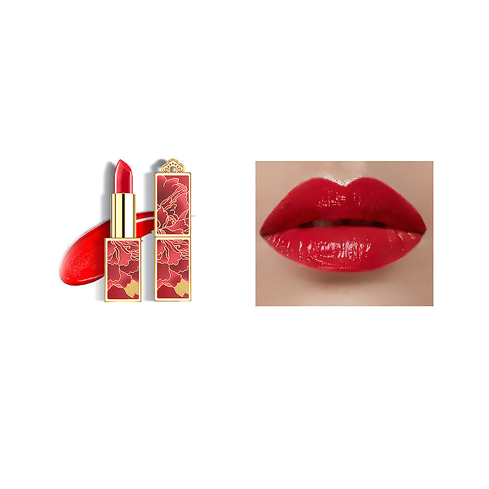 Peony Red Lipstick Classic Birthday Gift for Wife or Girlfriend-2