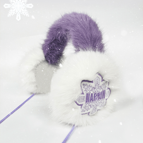 Purple Limited Edition Ice and Snow Winter Earmuffs-1