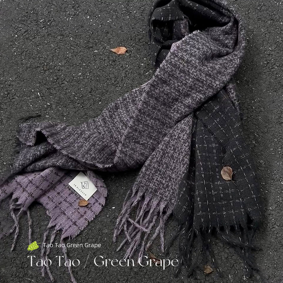 2026 Christmas Scarf Cozy Korean Style Winter Shawl Gift