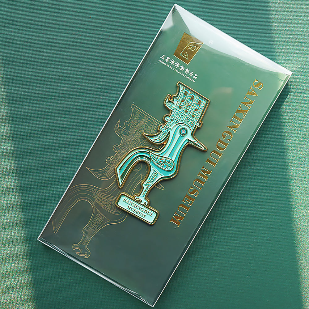 Sanxingdui Bronze Bird Fridge Magnet Ancient China Creative Souvenir-3