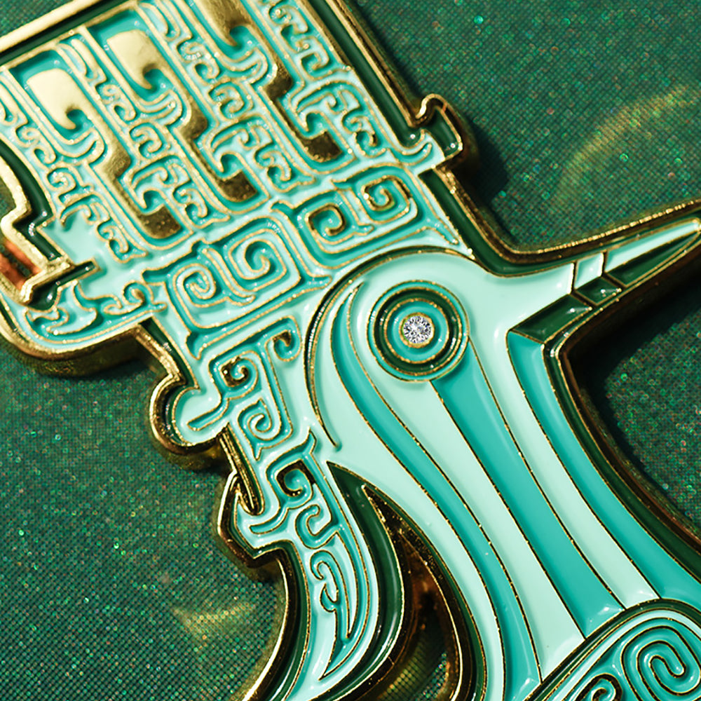 Sanxingdui Bronze Bird Fridge Magnet Ancient China Creative Souvenir-4