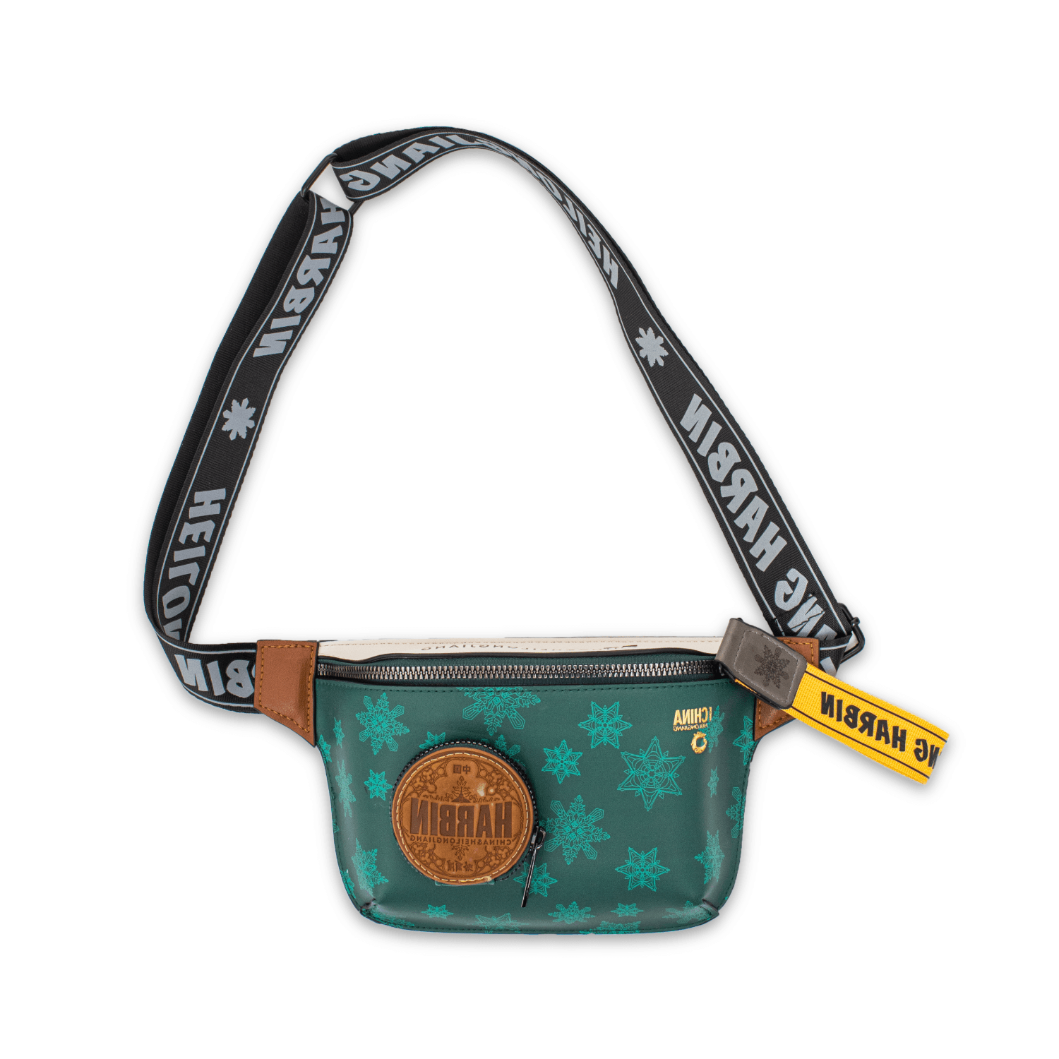 Snowflake Trendy Crossbody Bag Harbin City Limited Chest Bag-5