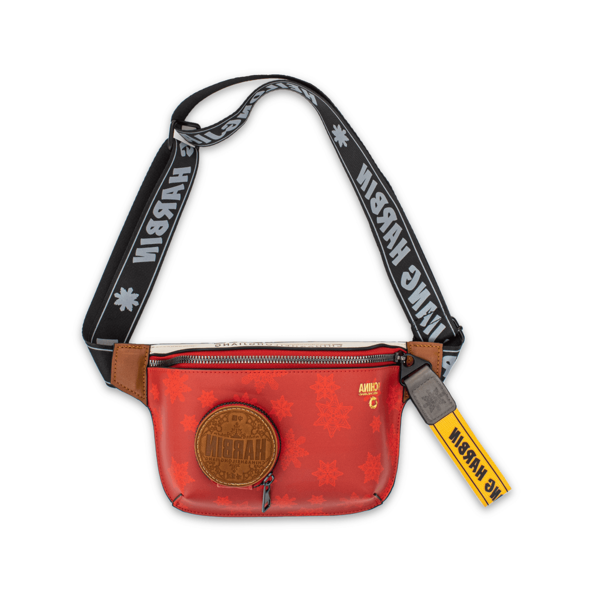 Snowflake Trendy Crossbody Bag Harbin City Limited Chest Bag-6