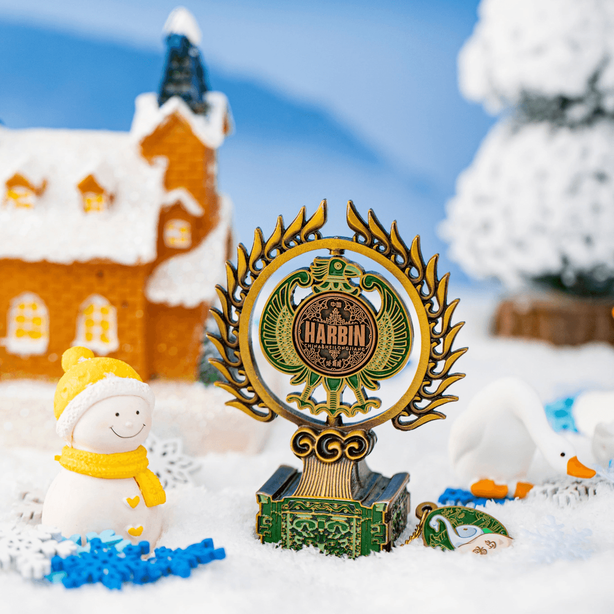 Harbin Sun Island Fridge Magnet Summer Landmark Gift-2