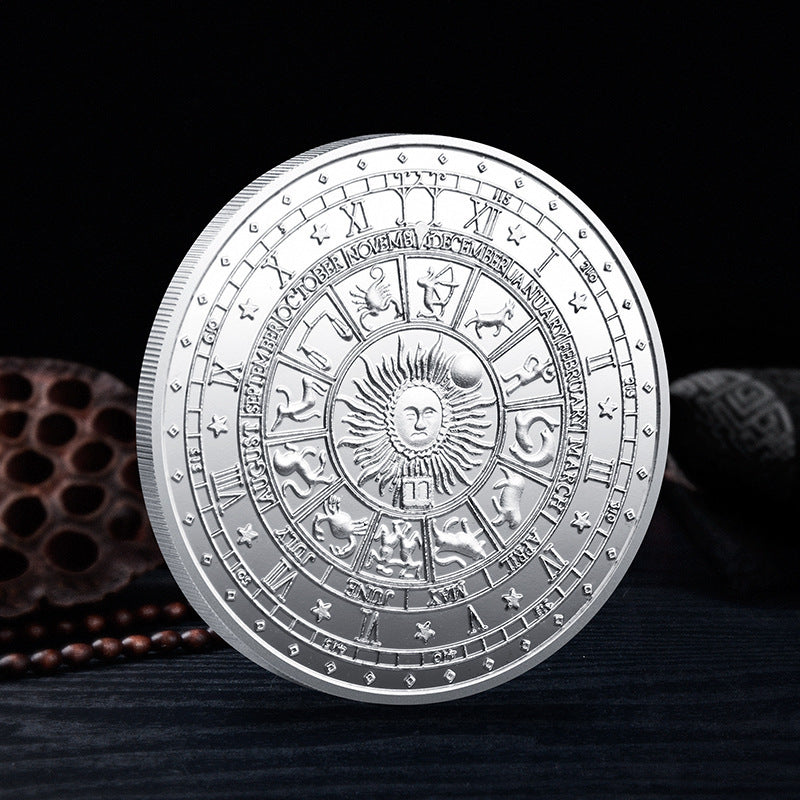 Tarot Wish Coin Lucky Constellation Commemoration-5