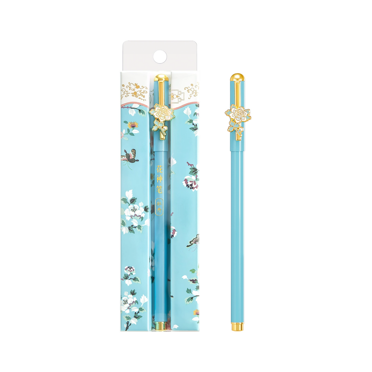 Twelve Flower Gods Gel Pens: Writing Tools Infused with Oriental Style-11