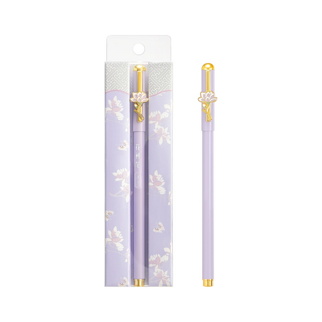 Twelve Flower Gods Gel Pens: Writing Tools Infused with Oriental Style-13