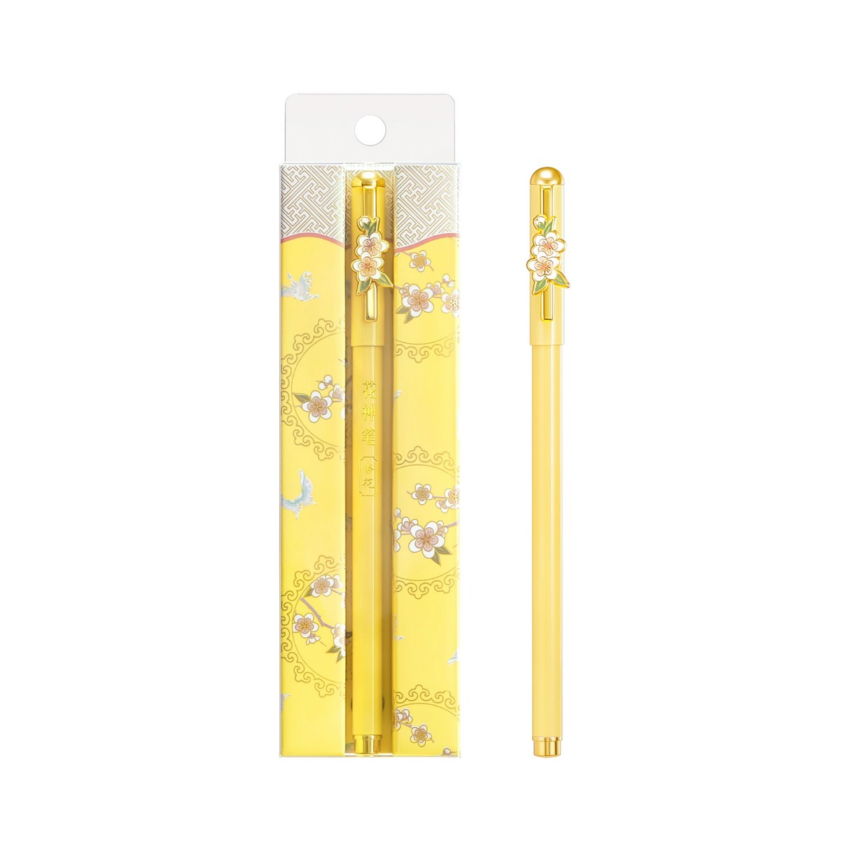 Twelve Flower Gods Gel Pens: Writing Tools Infused with Oriental Style-14