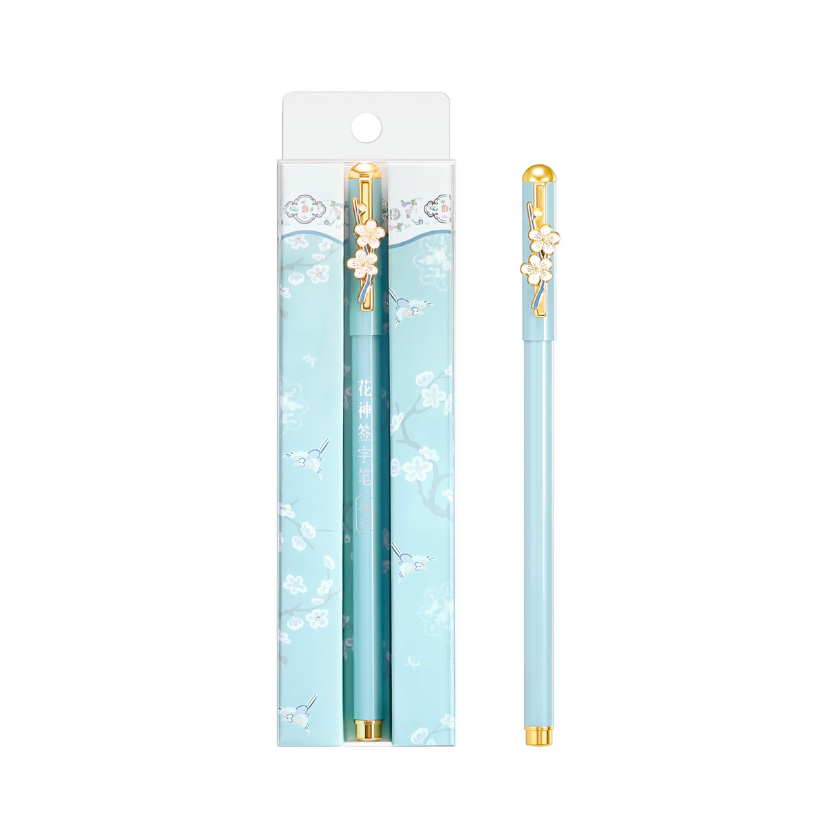 Twelve Flower Gods Gel Pens: Writing Tools Infused with Oriental Style-7