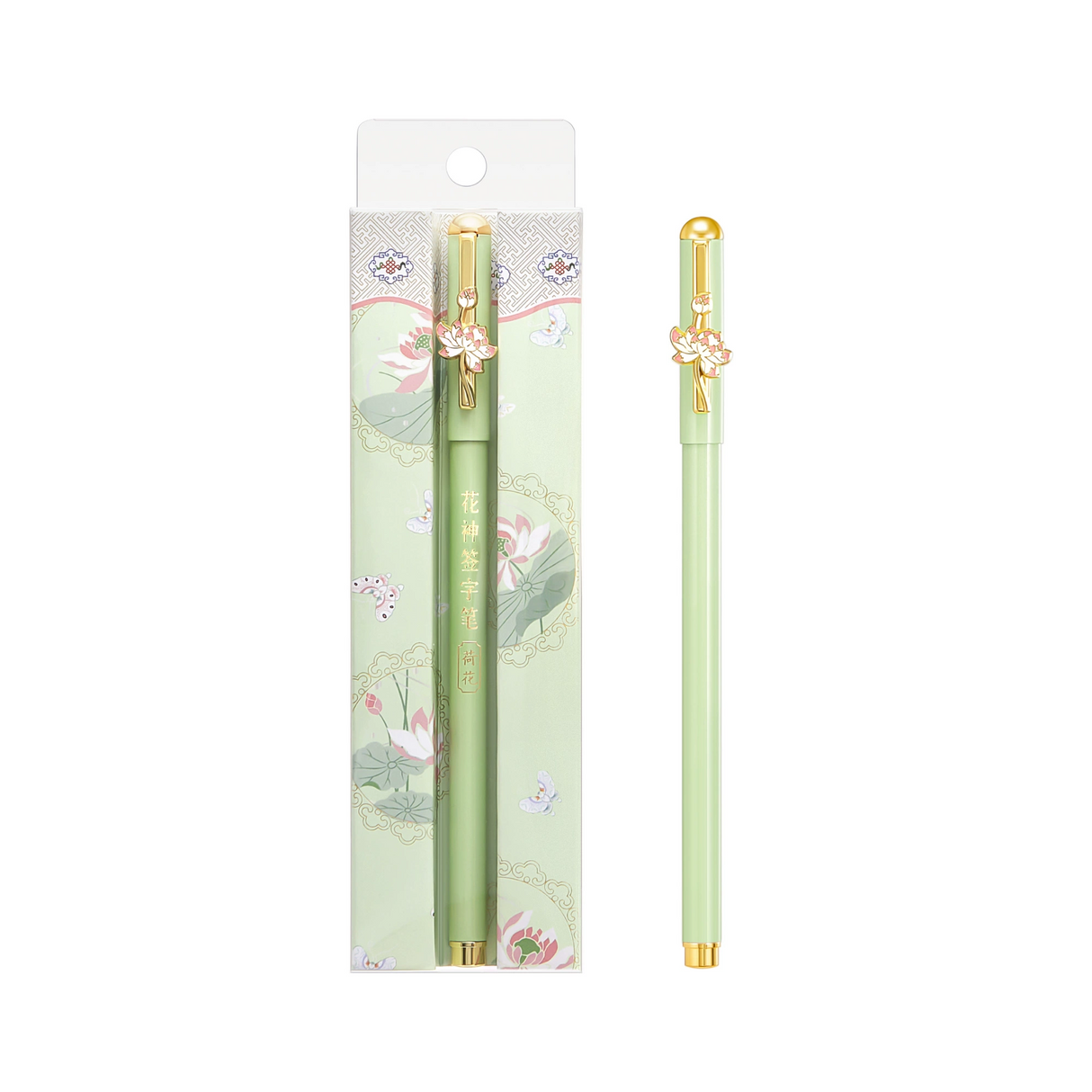 Twelve Flower Gods Gel Pens: Writing Tools Infused with Oriental Style-8