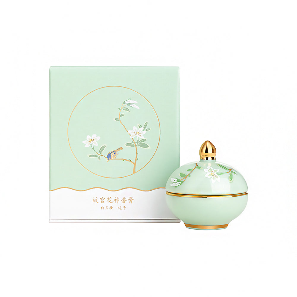 Twelve Flower Gods Solid Perfume Chinese Floral Balm Gift-9