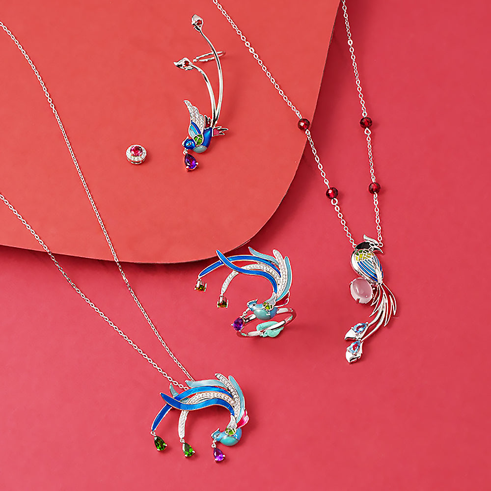 Wealth and Harmony Series Jewelry with S925 Silver & Gemstones-1