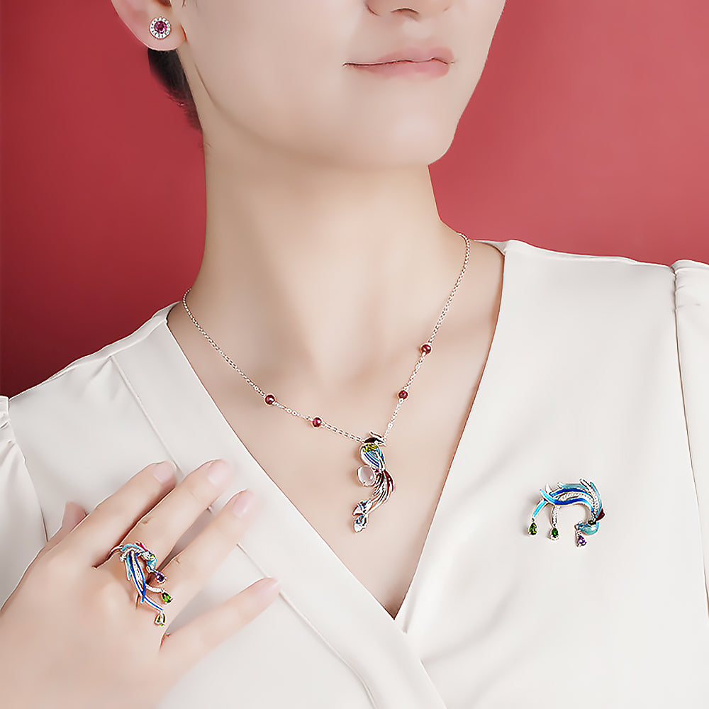 Wealth and Harmony Series Jewelry with S925 Silver & Gemstones-2