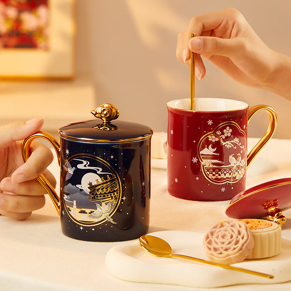 Wedding Anniversary Gifts Couple Mugs Good Times Color Changing Cups-3