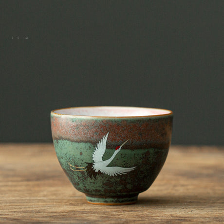 Ofenwechsel Teetasse Keramik Kungfu Retro