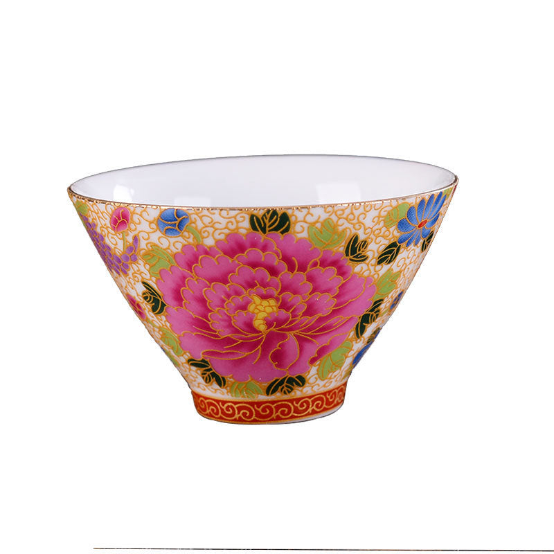 Weiße Jade Porzellan Tee Bowl Single Master Tasse