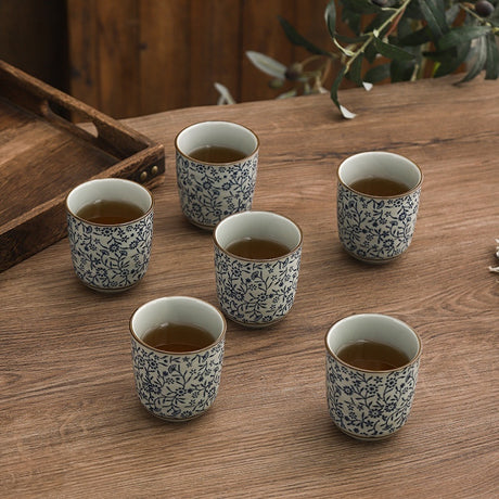 Großkapazität Keramik 200 ml Außenmorn gerade Mund Tee Tasse