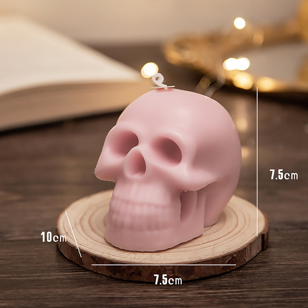 Halloween Skull Aromatherapy Candle Unique Design for Seasonal Decor-3