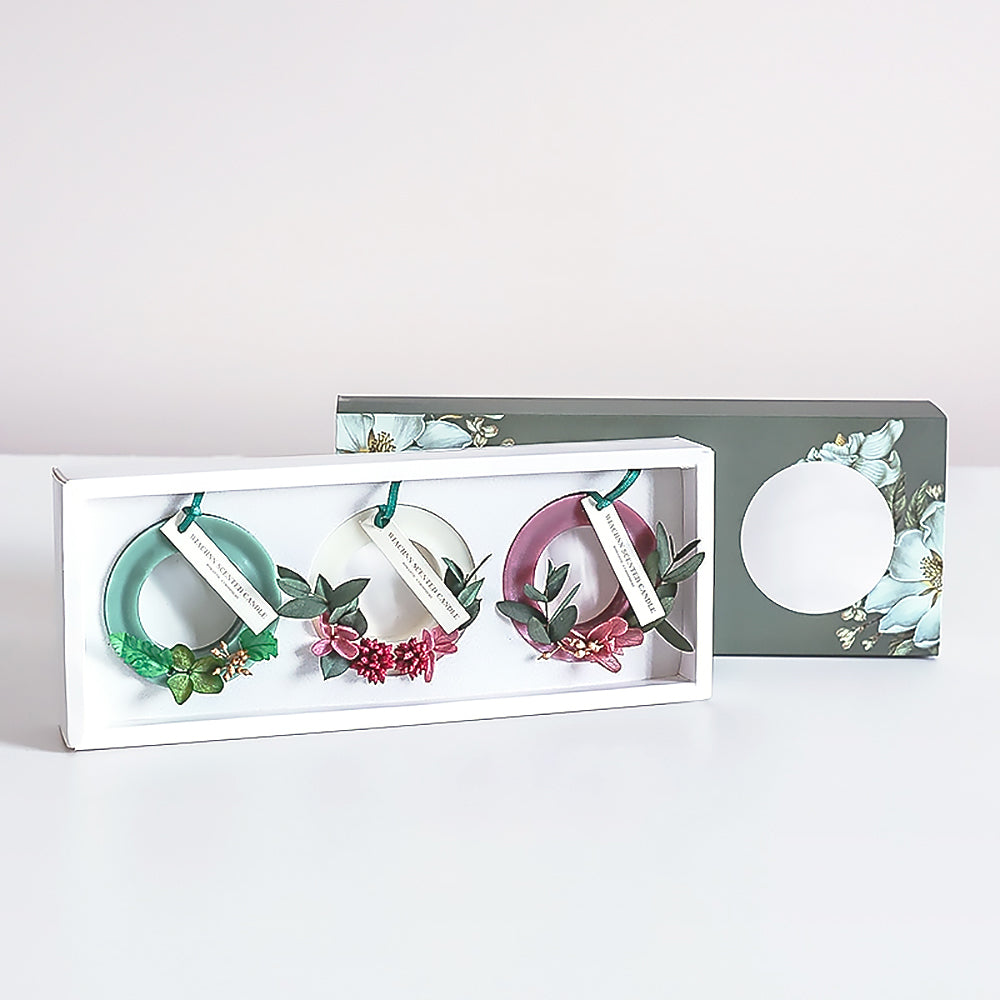 Solid Fragrance Gift Box with Aromatherapy Wax Slices-6