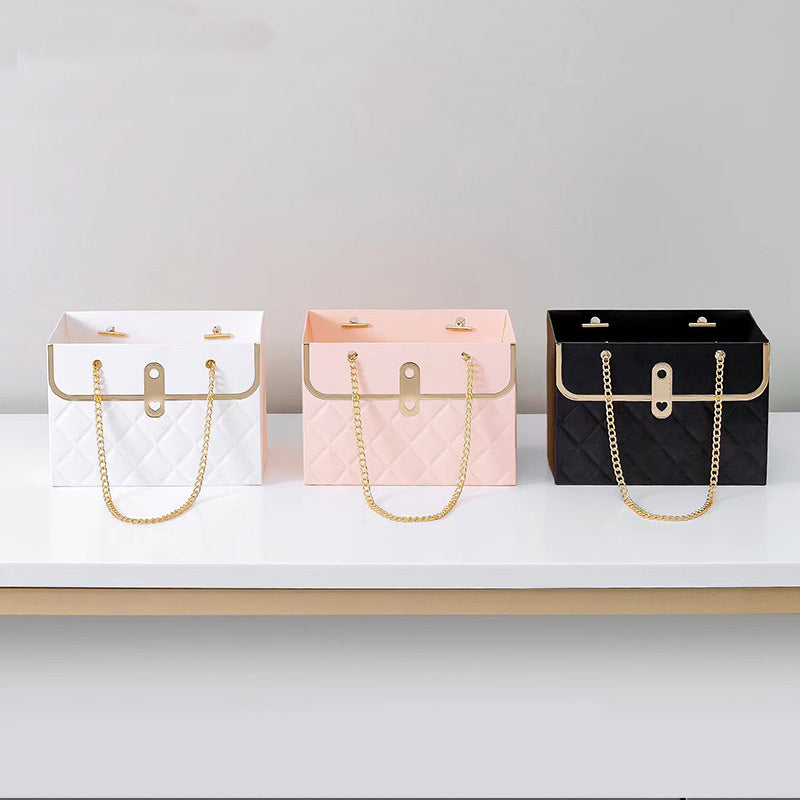 Creative Gift Wrap Flower Rectangular Gift Packaging Bags