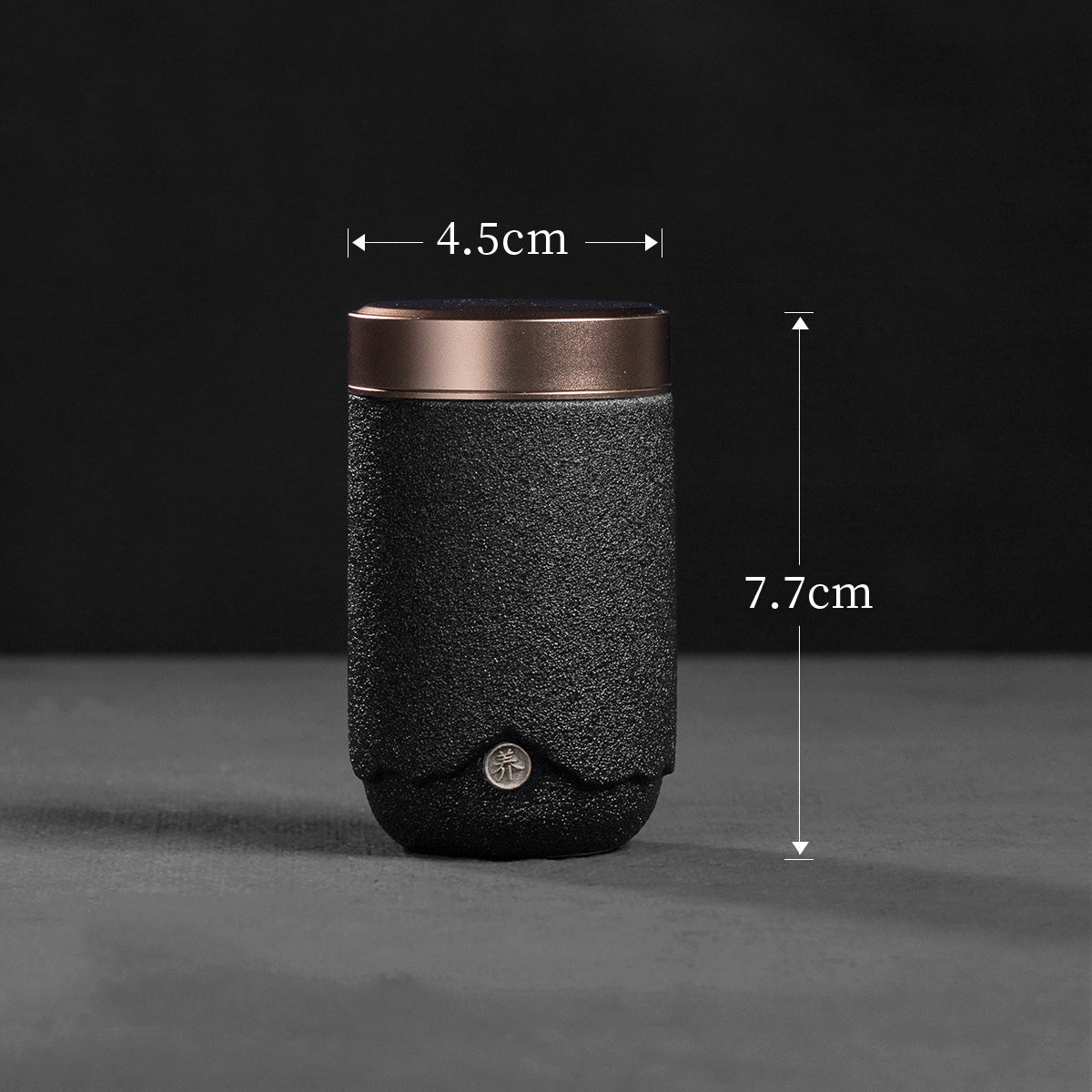 High End Ceramic Mini Tea Caddy Gift Box Porcelain Storage Jar-4