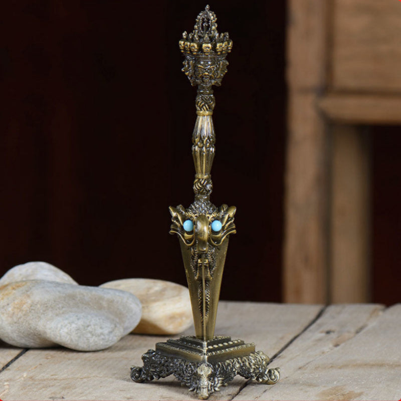 Buddhismus Huizang Village Puba Vajra Tantric Patriarchal Instrument