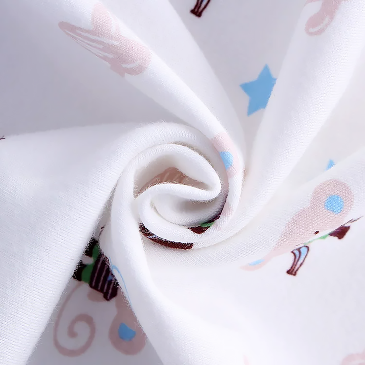 Newborn Cotton Swaddle Blanket Lightweight Baby Wrap-4