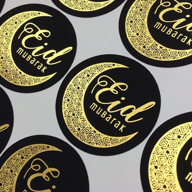 Sticker Letter Eid al-Fitr Sticker Candy Seal Decoration