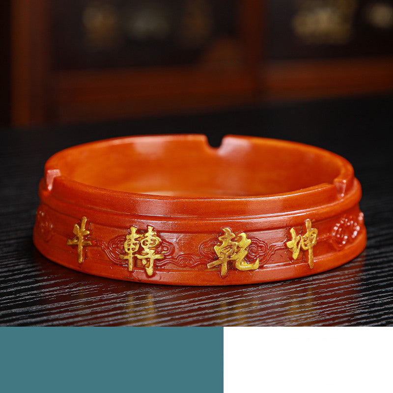 Home Wohnzimmer Vintage Windschutz Aschenbecher mit Deckschmuck