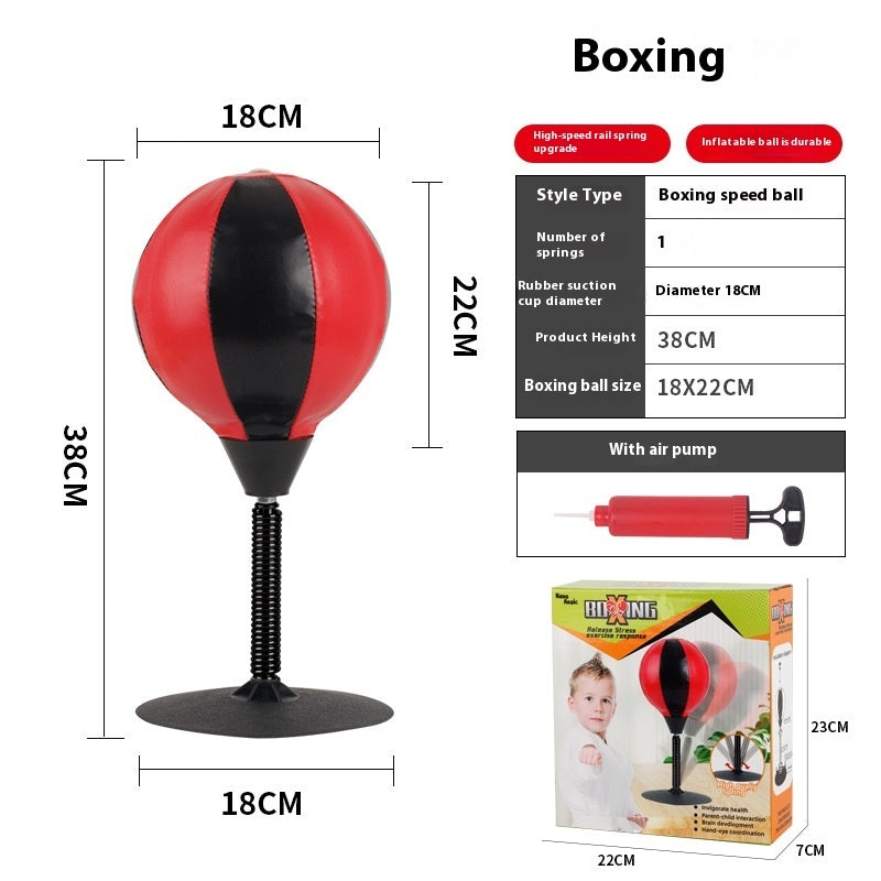 Children Boxing Speed Ball Tumbler Sandbag Training Equipment