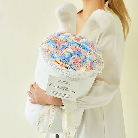 Hasenohren-Rosenstrauß